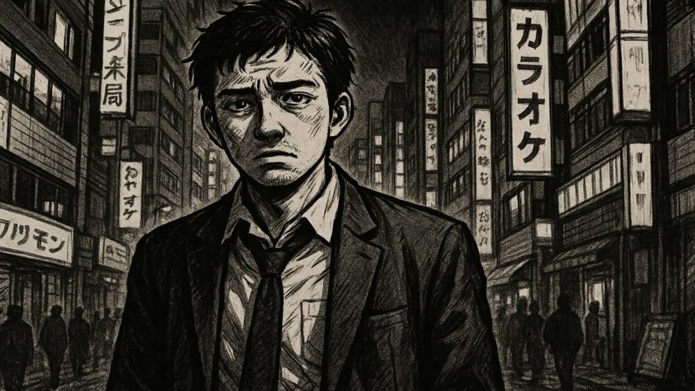 主人公の鈴木が奥さんを失ってさまよう様